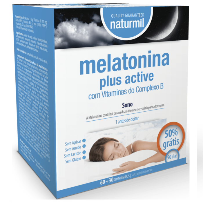 3D caixa melatonina 60+30 comp