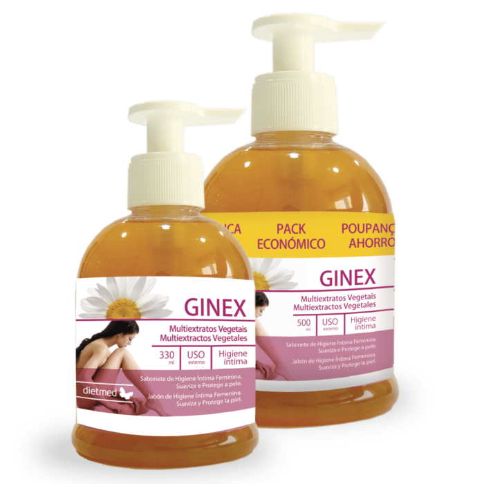 Ginex, sabonete de higiene íntima feminina