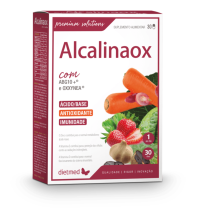 Alcalinaox, suplemento alimentar sem açúcar, sem glúten, sem lactose