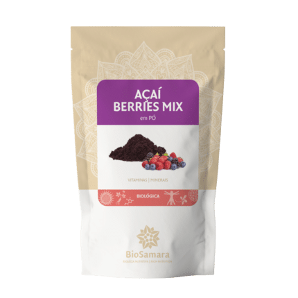 Açai-Berries Mix em Pó, biológico