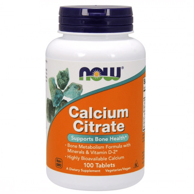 Calcium Citrate, suplemento alimentar vegan e veegtariano