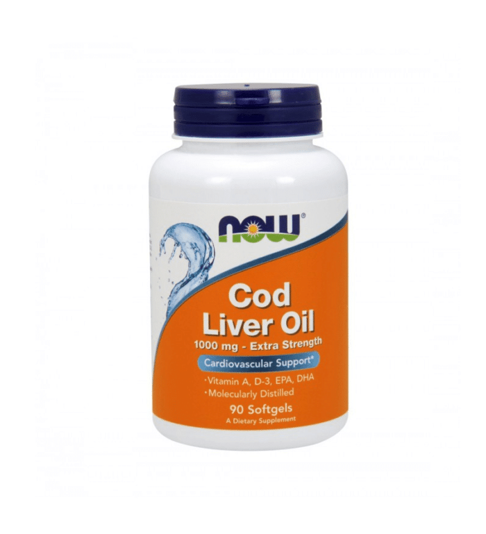 Cod Liver Oil Extra Strength, suplemento alimentar