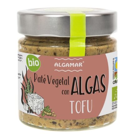 pate vegetal com algas e tofu bio algamar