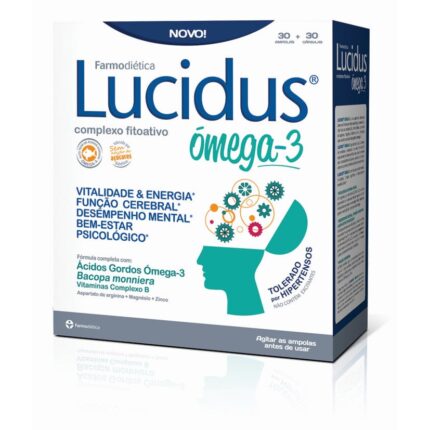 3D-Lucidus-Omega3 30ampolas+30capsulas farmodietica
