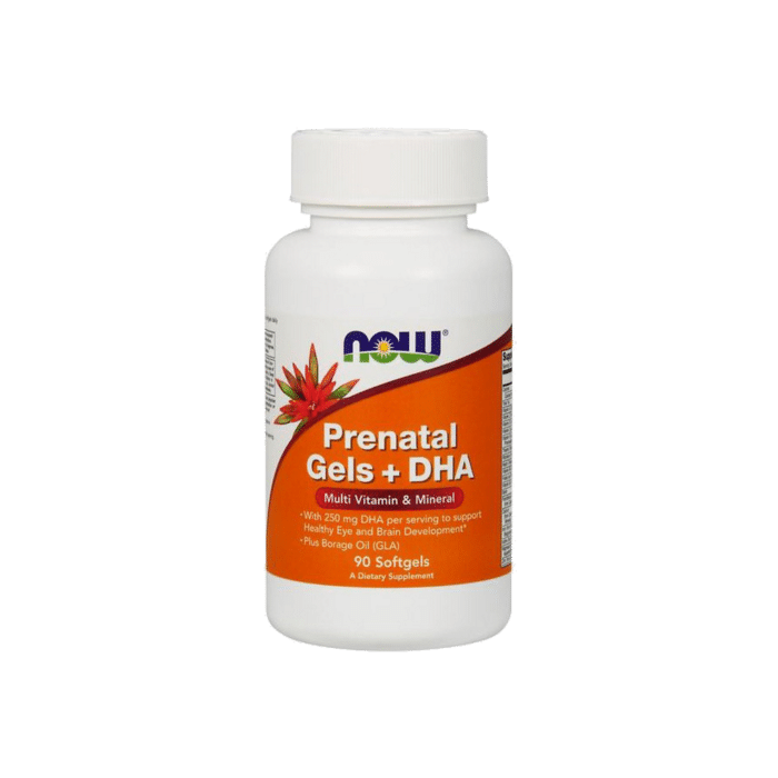 Prenatal Gels + DHA, suplemento alimentar
