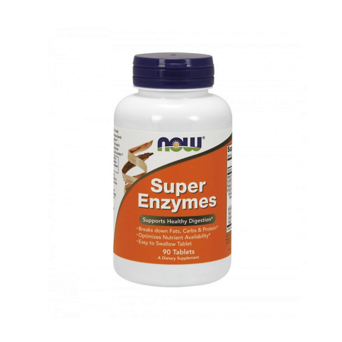 Super Enzymes, suplemento alimentar sem glúten, sem soja