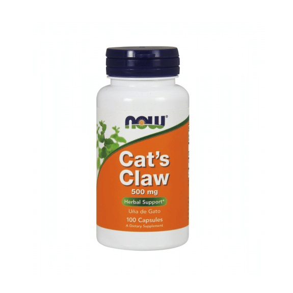 Cat's Claw, suplemento alimentar sem açúcar, sem glúten, sem sal, sem soja, vegan, vegetariano