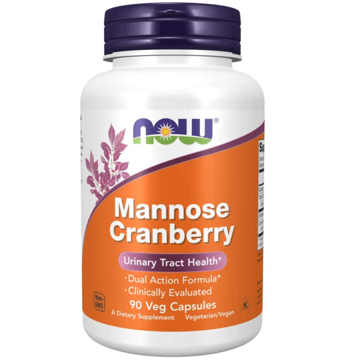 mannose cranberry now