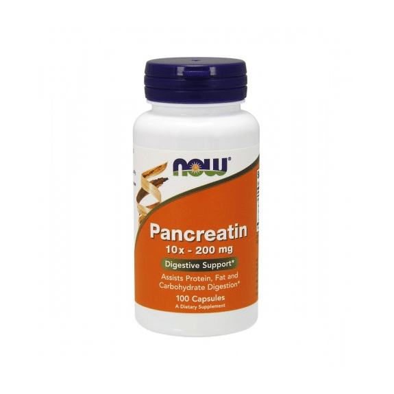 Pancreatin, suplemento alimentar sem glúten, sem soja