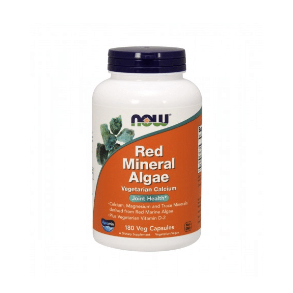 red mineral algae now