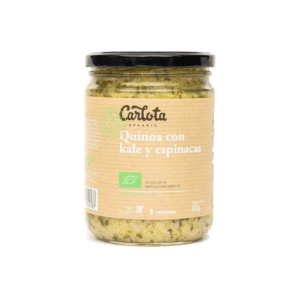 Quinoa com kale, espinafres e maçã Bio