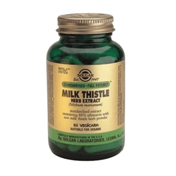 Milk Thistle Herb Extract, suplemento alimentar vegan
