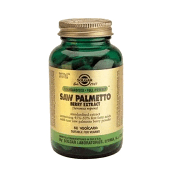 saw palmetto berry extract 60 caps