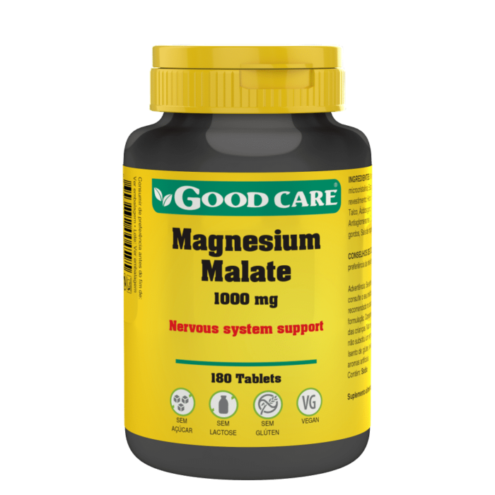 magnesium malate 180 comprimidos