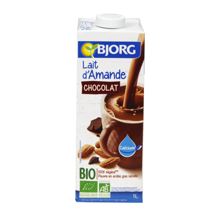 Bebida de Amêndoa com Chocolate, biológica
