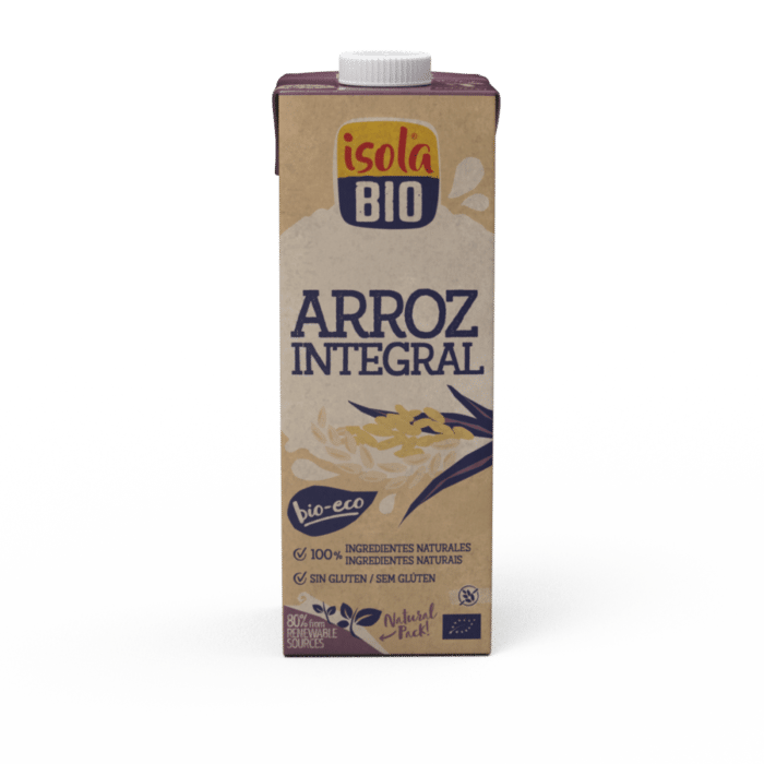 Bebida de Arroz Integral (Just) Isola Bio 1L