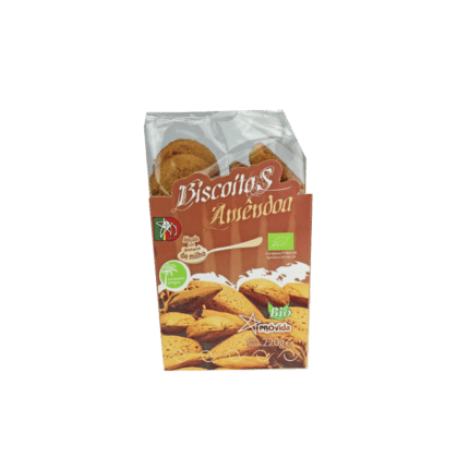 Biscoitos de Amêndoa, com ingredientes biológicos