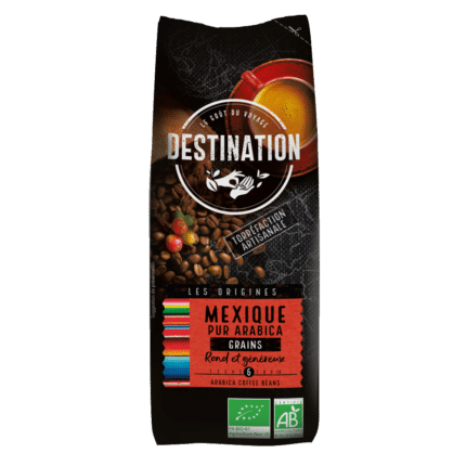 Café México- Puro Arábica grão BIO DESTINATION 250g