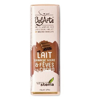 Chocolate de Leite Ganache&Pepitas Cacau Belarte (saçucar) 42g