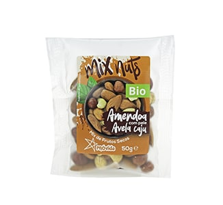 Mix Nuts - (Amêndoa, Avelã, Caju), biológico