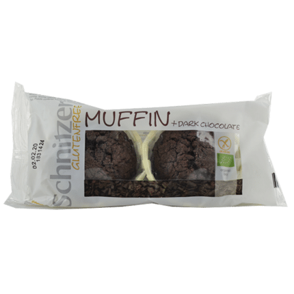 Muffin+Chocolate preto S Glúten BIO SCHNITZER