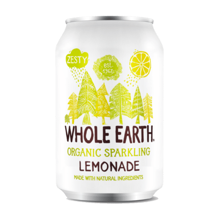 Refrigerante Limonada saçúcar BIO WHOLE EARTH 330ml