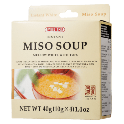 Sopa de Miso Branco Com Tofu Inst.Mitoku