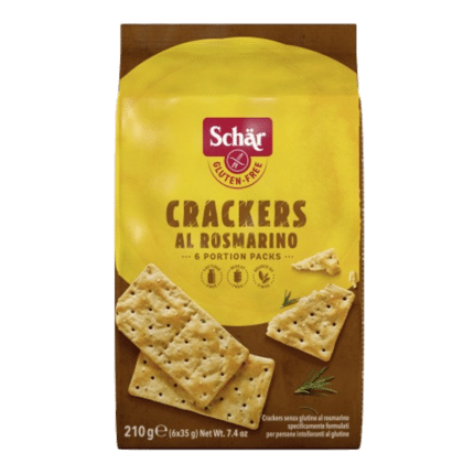 Bolacha Crackers Alecrim 210gr Schar