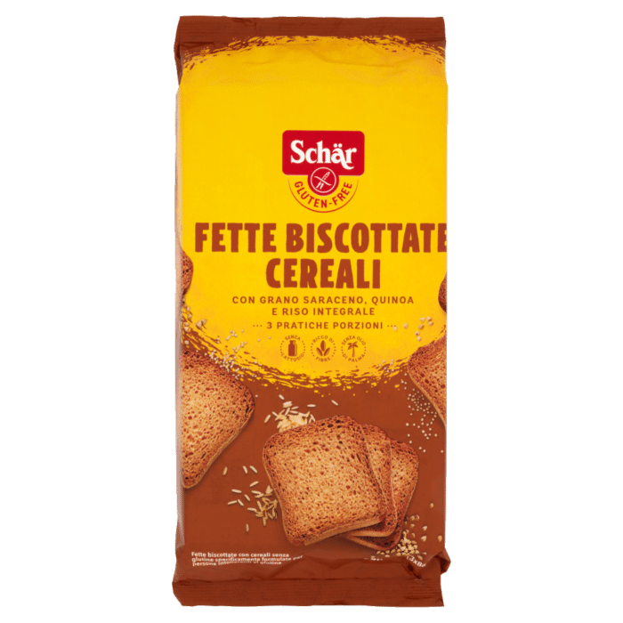 Tosta Fette Biscottate Cereais SG 250gr - Schar
