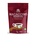 Macaccino Sensual, com ingredientes biológicos, sem glúten, vegan