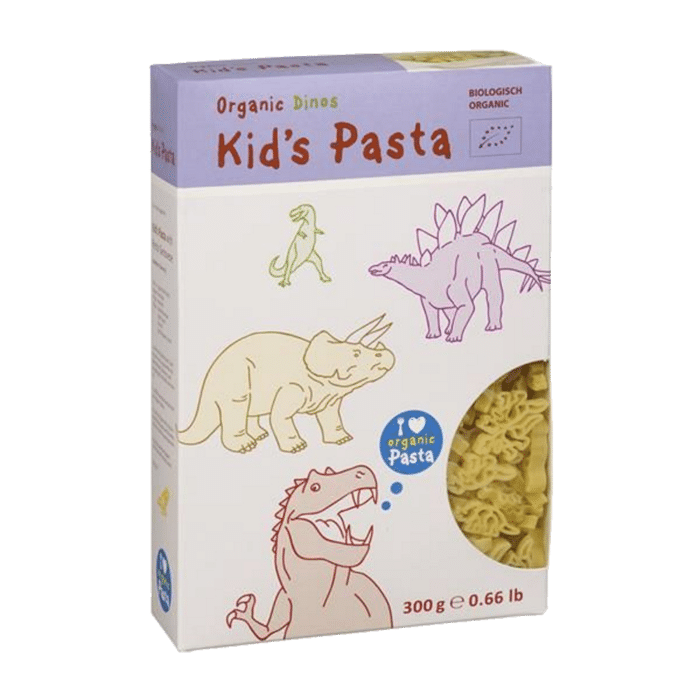 Massa Dinossauros Pasta Kids Bio 300gr