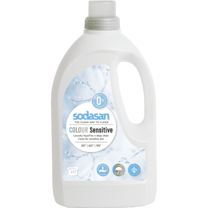 Detergente Liquido Maquina Cor S.P. 1.5L Bio Sodasan