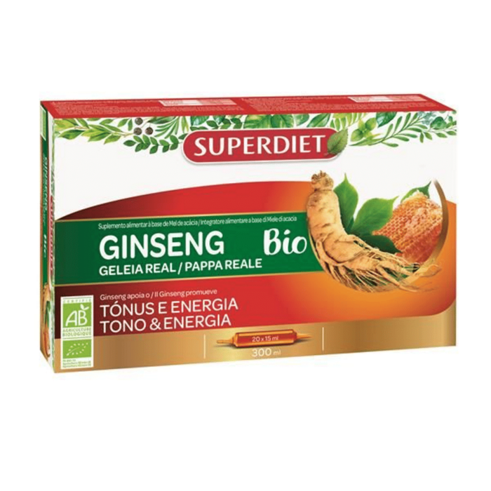 Ginseng - Geleia Real Bio 20 Amp