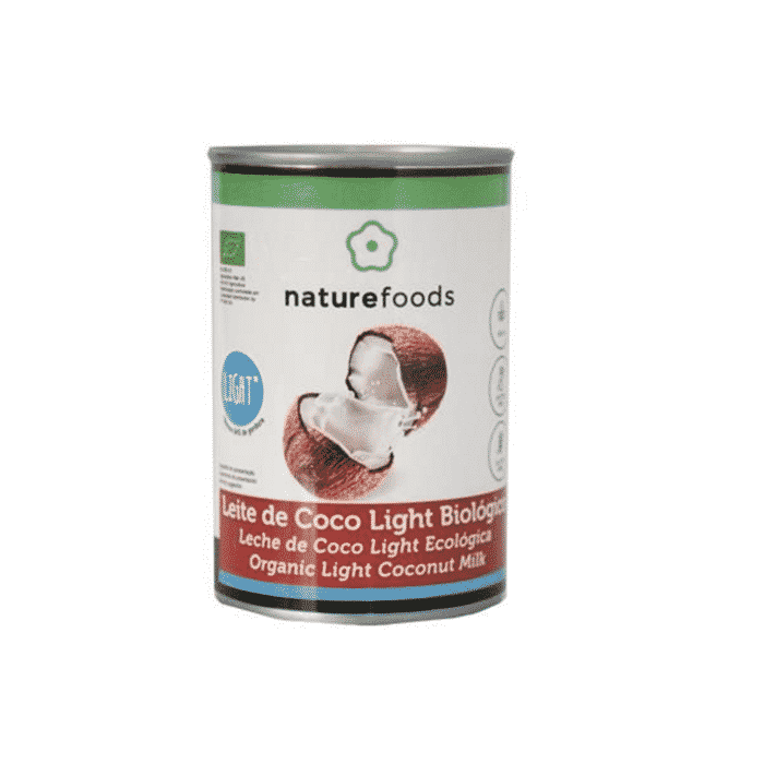 Leite de Coco Bio Light 400 ml Naturefoods