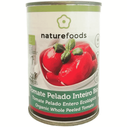 Tomate Pelado Inteiro Bio 400gr Naturfoods