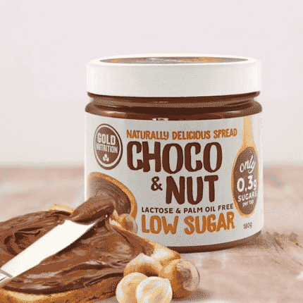 Choco&Nut - Low Sugar Spead 180g GoldNutrition