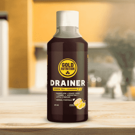 Drainer Lemon (Green Tea+Guarana) 475ml GoldNutrituon