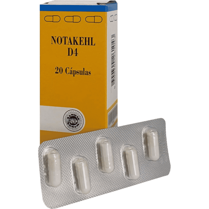 Notakel D4 20´ Capsulas