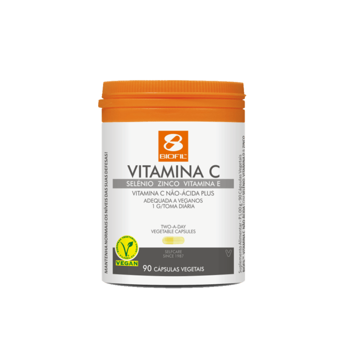 Vitamina C Nao Acida Plus 90caps Biofil