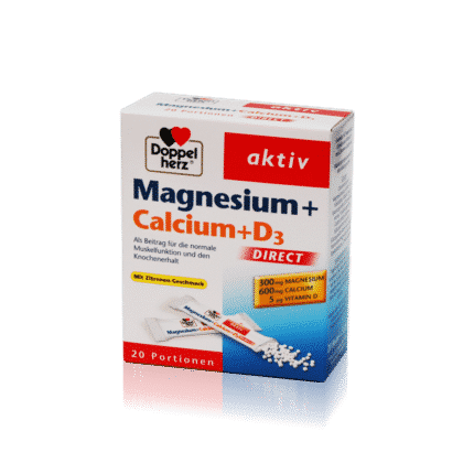 Aktiv Magnésio + Cálcio + D3 20 saquetas
