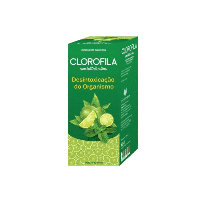 Clorofila C Hortela e Lima Extracto 500ml