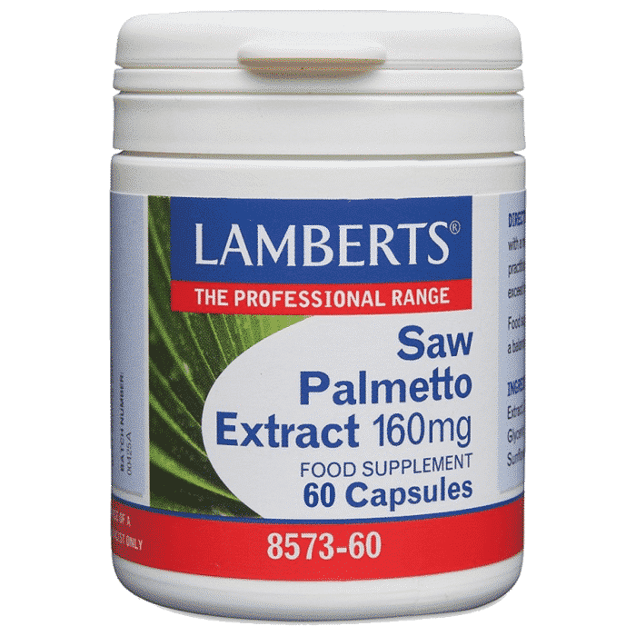 Extrato Saw Palmeto 160mg 60 Caps Lamberts