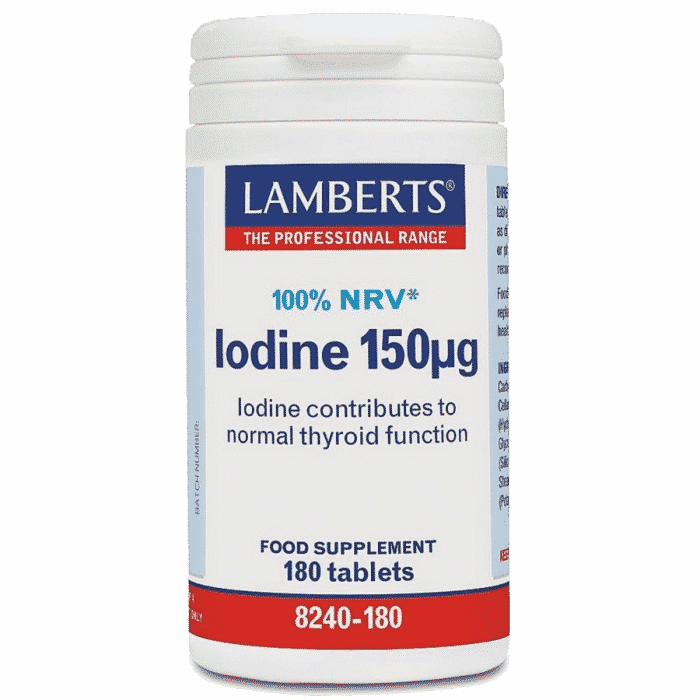 Iodine 150mcg 180 Comp Lamberts