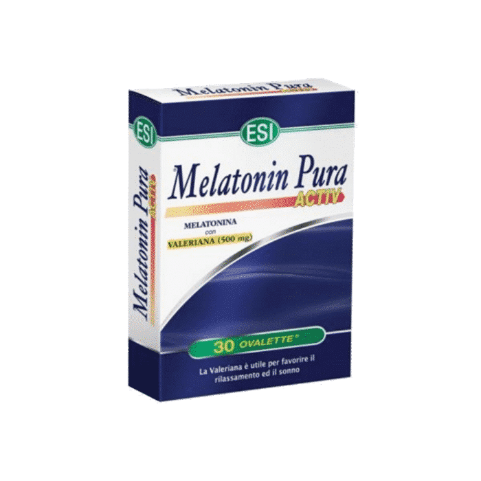 Melatonina Pura Activ+Valeriana 30 Comp