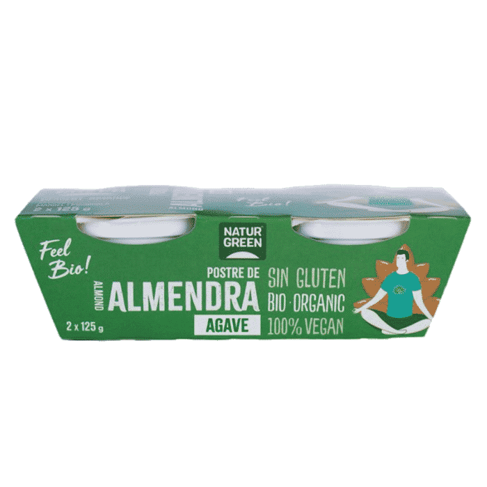 Sobremesa Amendoa Xarope Agave Naturgreen 2x125gr SG
