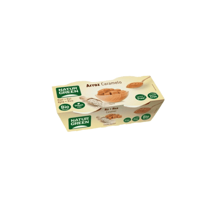 Sobremesa Arroz Caramelo 2x125g Naturgreen SG