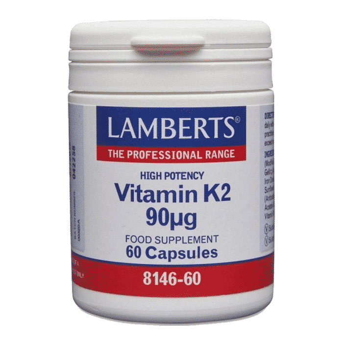 Vitamina K2 90mcg 60 Caps Lamberts