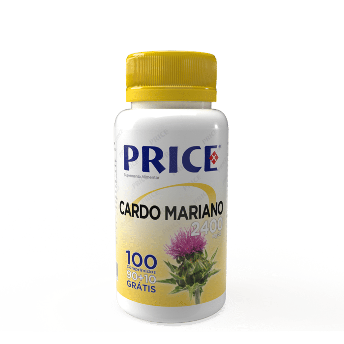 Cardo Mariano 2400 mg, suplemento alimentar