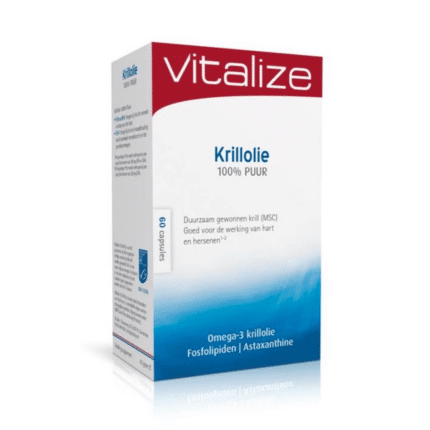 Krillolie 100% puro 60 cápsulas Vitalize