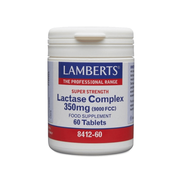 Lactate Complexo 350mg 60 Comp Lamberts